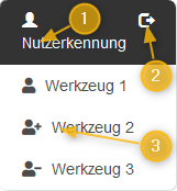 Meldungsfeld mit Information